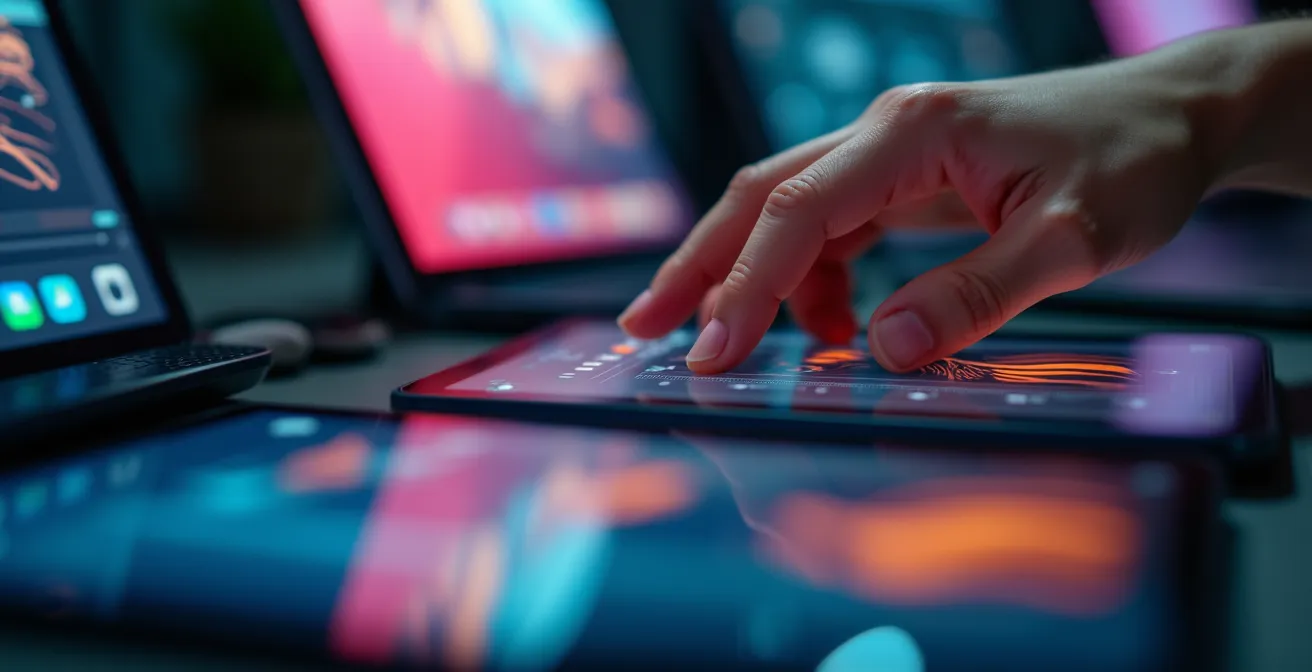 Setup profesional de edición móvil para contenido viral instantáneo