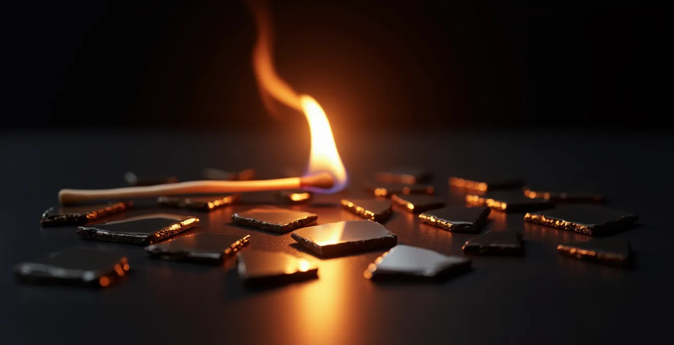 Representación visual del efecto multiplicador de borrar críticas en redes